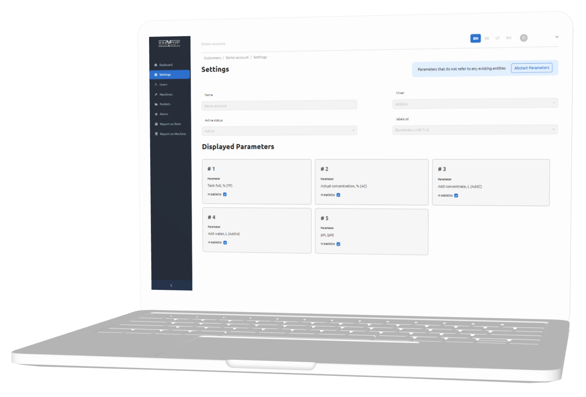 Easyflid report example Easyflid report example